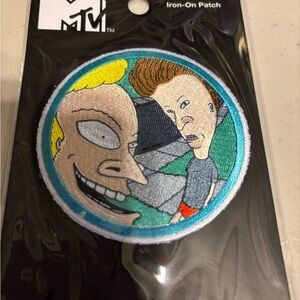 Loungefly Black Iron-On Patch